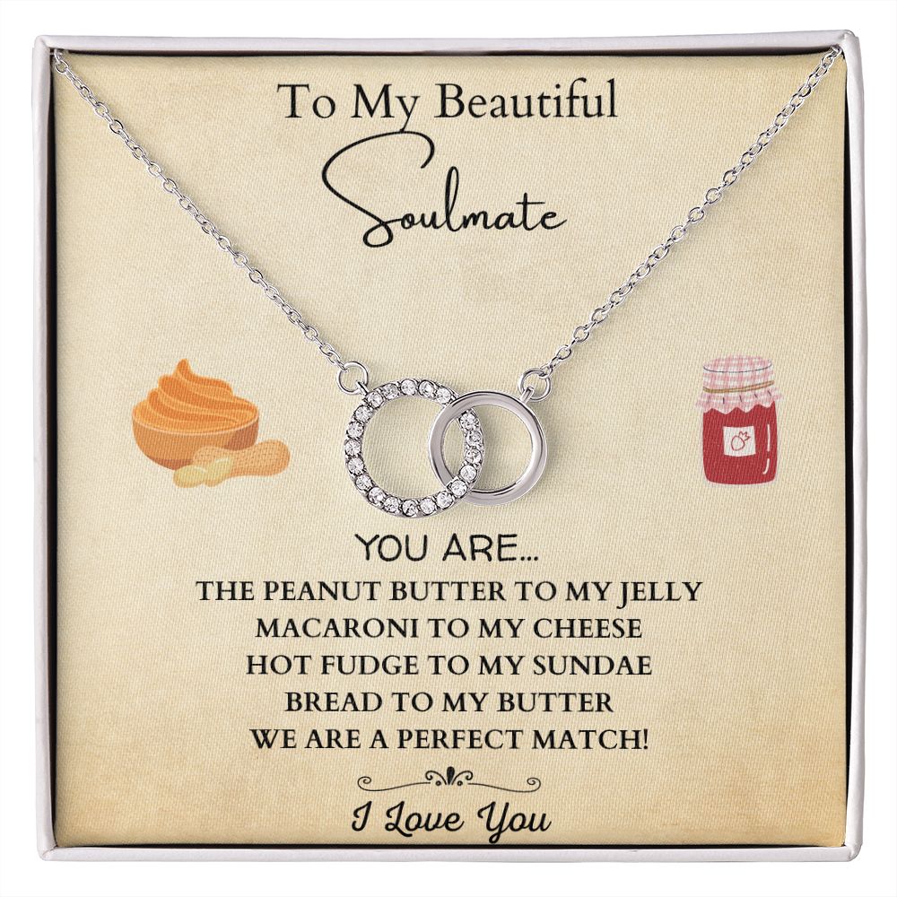 Peanut Butter TO My Jelly Perfect Pair Necklace, Gift For Her, Halloween, Christmas, Birthday, Valentine