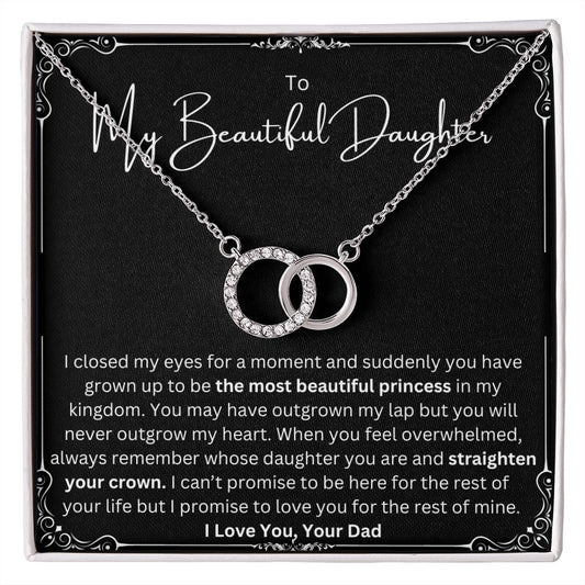 Most Beautiful Princess Necklace Gift To My Daughter