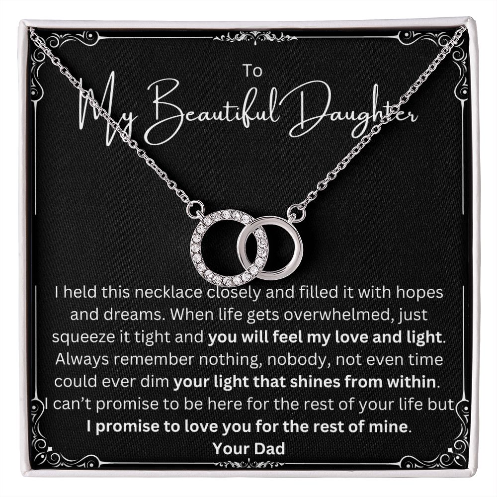 "I Love You" Promise Gift From Dad to Daughter