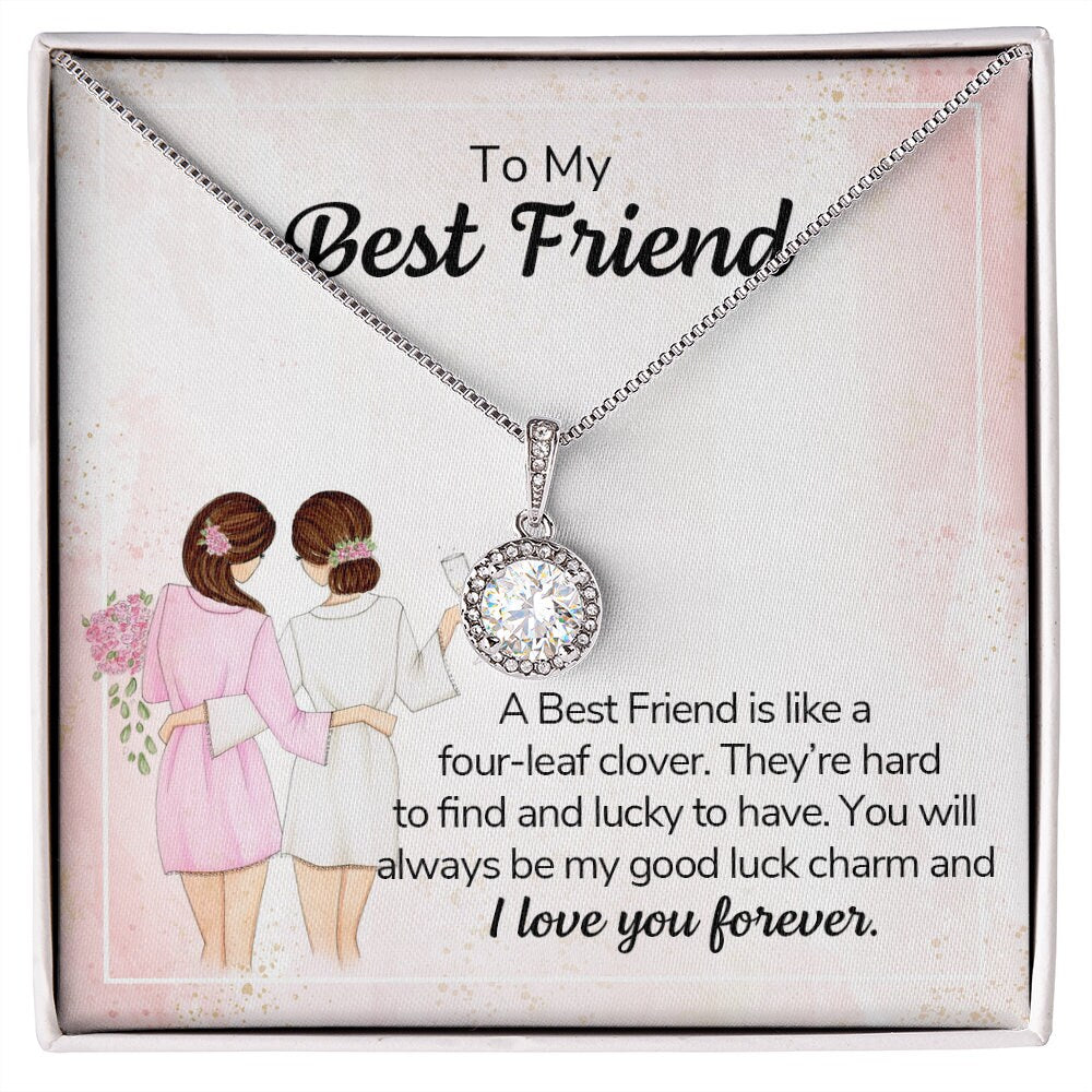 To My Bestie Gift with Message Card. Gift for Bestie. Bestie Gift Idea. Jewelry Gift For My Best Friend. Best Friend Forever.