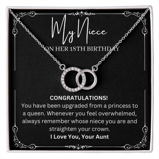 Badass Niece Necklace on Her 18th Birthday, Auntie and Niece, To My Badass Niece, Niece Gift From Aunt, Gift For Niece Birthday